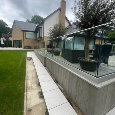 Glass Balustrade exterior works Thaxted